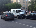 В Ростове «газелист» протаранил шесть припаркованных автомобилей
