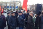 7 ноября шествие встретили с ликованием в г. Шахты, если верить КПРФ