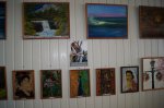 В фойе ДК на Заречном открылась выставка картин художницы Анастасии Морозовой