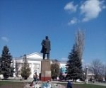 Ремонтные работы по реконструкции постамента памятника В.И.Ленину в Белой Калитве планируют завершить к 22 апреля