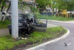Hyundai Accent врезался в столб, 26-летний водитель погиб в Ростовской области