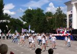 На площади театральной и в парке им.Маяковского прошли торжественные мероприятия в честь дня России