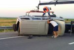 УАЗ «Патриот» опрокинулся после столкновения с Hyundai Accent, пострадали водители и 4-летний ребенок
