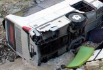 Автобус упал в пропасть с обрыва в Крыму, погибли 5 человек