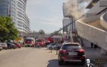 Загорелся ресторан «Тихий Дон» на набережной в Ростове