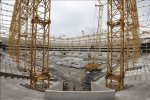 На «Ростов Арене» начали монтировать наружные панели