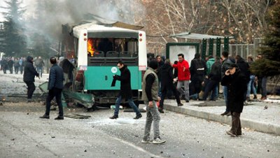 В Турции задержали семь человек в связи со взрывом в Кайсери