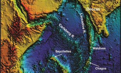 Под островом Маврикий найдены следы «потерянного континента»