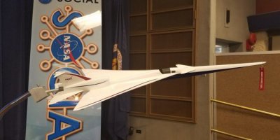 В NASA начали испытания миниатюрного прототипа сверхзвукового самолета