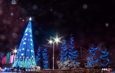 На главную городскую новогоднюю елку в Ростове потратят 750 тысяч рублей