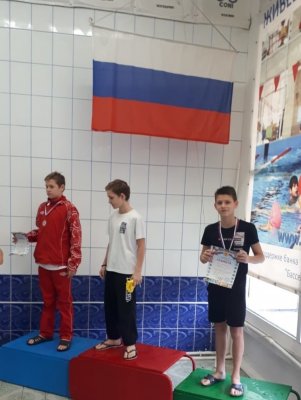 Белокалитвинский пловец Роман Кураленко - бронзовый призер областных соревнований по плаванию