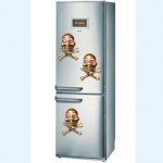      Магниты на дверце холодильника смертельно опасны