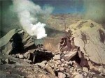 Камчатский поселок вновь засыпало пеплом от извержения вулкана