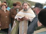 Освящение криницы и креста в п. Атаева