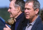Джорджу Бушу приходится ругаться с телевизором