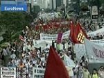 Бразилия встречает Буша акциями протеста: 17 раненых