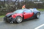 В Великобритании разбился Bugatti Veyron стоимостью более 1,6 млн долларов