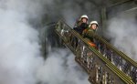 Пожарные тушат возгорание на территории завода под Петербургом