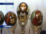 Ростовский художник пишет иконы на страусиных яйцах 