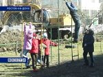 Жители домов на улице Добровольского выступили против строительства кафе на детской площадке 