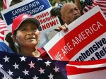 Марш иммигрантов в США собрал 200 тысяч человек