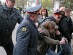Свидетельница обвинения по делу о "Конопляном марше" напала на фотографа