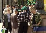 День пограничника в Москве прошел мирно