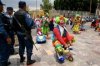 Сотни клоунов вышли на улицы столицы Мексики 