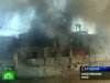 В Комсомольске-на-Амуре загорелся корабль с химикатами