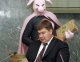 В заседании Правительства Латвии принял усастие Человек-Свинья