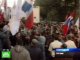 Акция протеста в Грузии окончилась дракой.