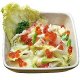 Рецепт праздничного салата. Пряный салат из печени и мяса осьминога с овощами и черносливом.