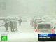 Мощьный снегопад обрушился на Владивосток 