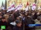 Многотысячная акция протеста проходит в грузинской столице