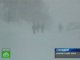 На Камчатке из-за снегопада парализована работа аэропорта Елизово