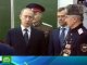 Владимир Путин и Дмитрий Медведев побывали в одном из казачьих кадетских корпусов. 