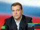 Медведев встретился с журналистами в своем избирательном штабе