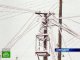 В центральных регионах России снегопад повредил линии электропередач