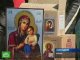В Крыму верующим раздают православные иконы