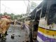 В Бангладеше поезд столкнулся с автобусом