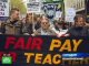 Общенациональная забастовка учителей прошла в Великобритании
