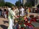 Возложение цветов к памятнику в день памяти героев ВОВ
