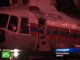 Спасатели готовятся к эвакуации тел погибших с места крушения Ми-8