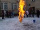В школе №6 на Масленицу сожгли чучело зимы