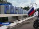 В День российского флага в Ростов прибыл байкрский автопробег