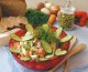Рецепты: Салат из консервированного зеленого горошка 