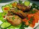 Рецепты: Салат из жареного мяса с бобами