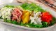 Рецепты:  Салат из ветчины и зеленого горошка