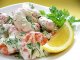 Рецепты: Салат с креветками и зеленью