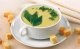 Рецепты: Суп-пюре из зелёного горошка